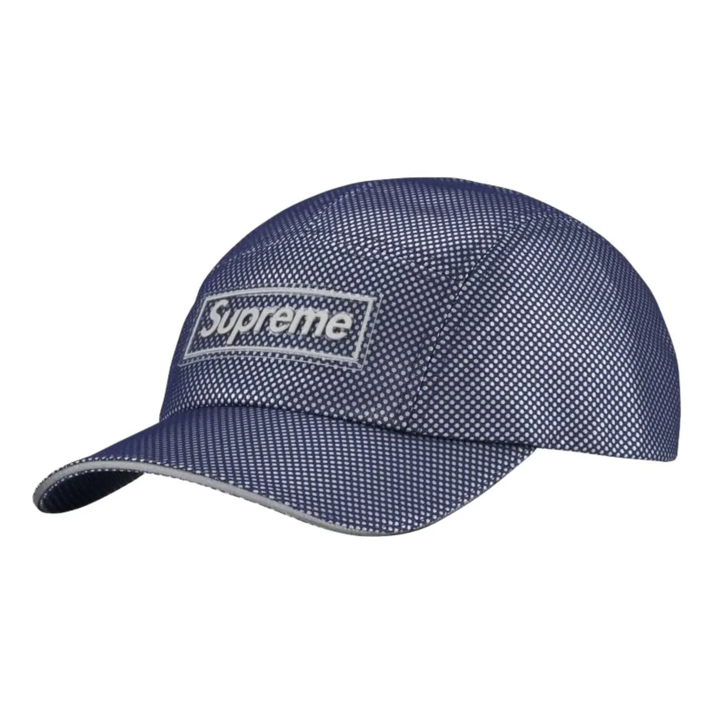 Supreme FW26 Metallic Mesh Camp Cap 'Navy' SUP-FW26-1076-NVY - 1