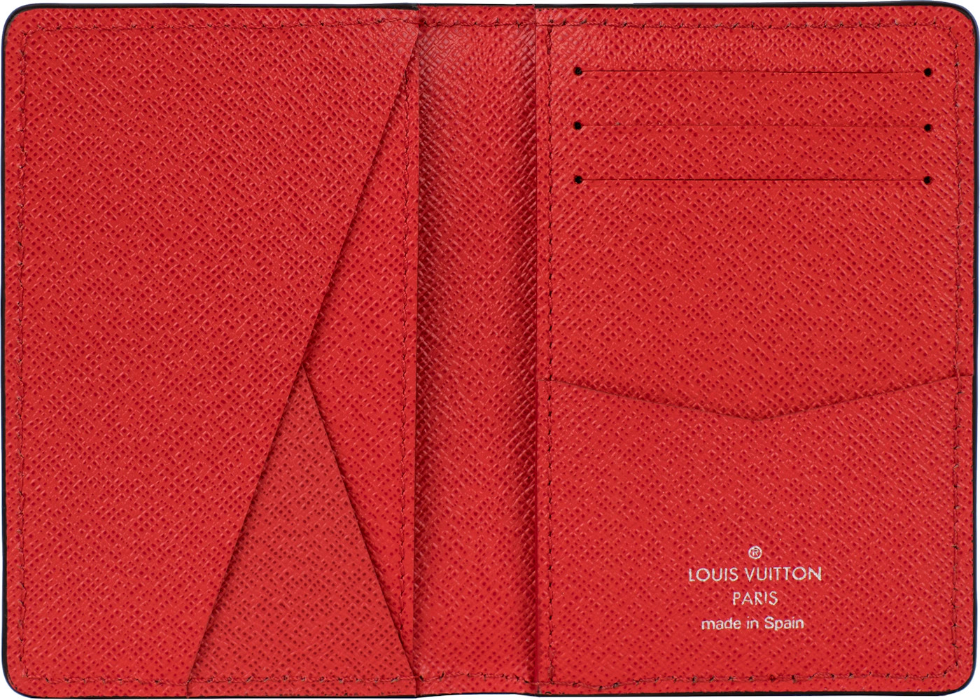 Louis Vuitton x Supreme Pocket Organizer Epi Red - 4