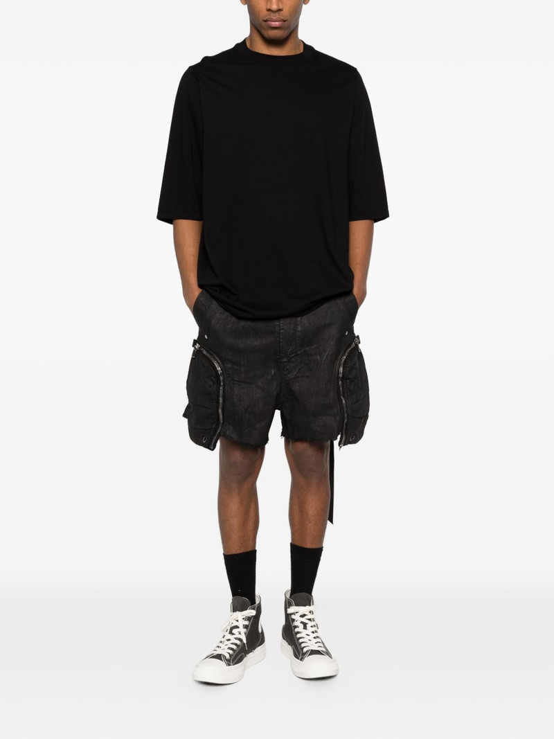 Rick Owens DRKSHDW Bauhaus frayed shorts outlook