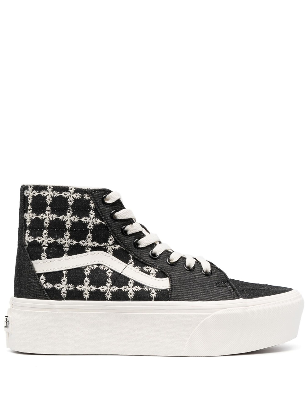 Sk8-Hi embroidered platform sneakers - 1