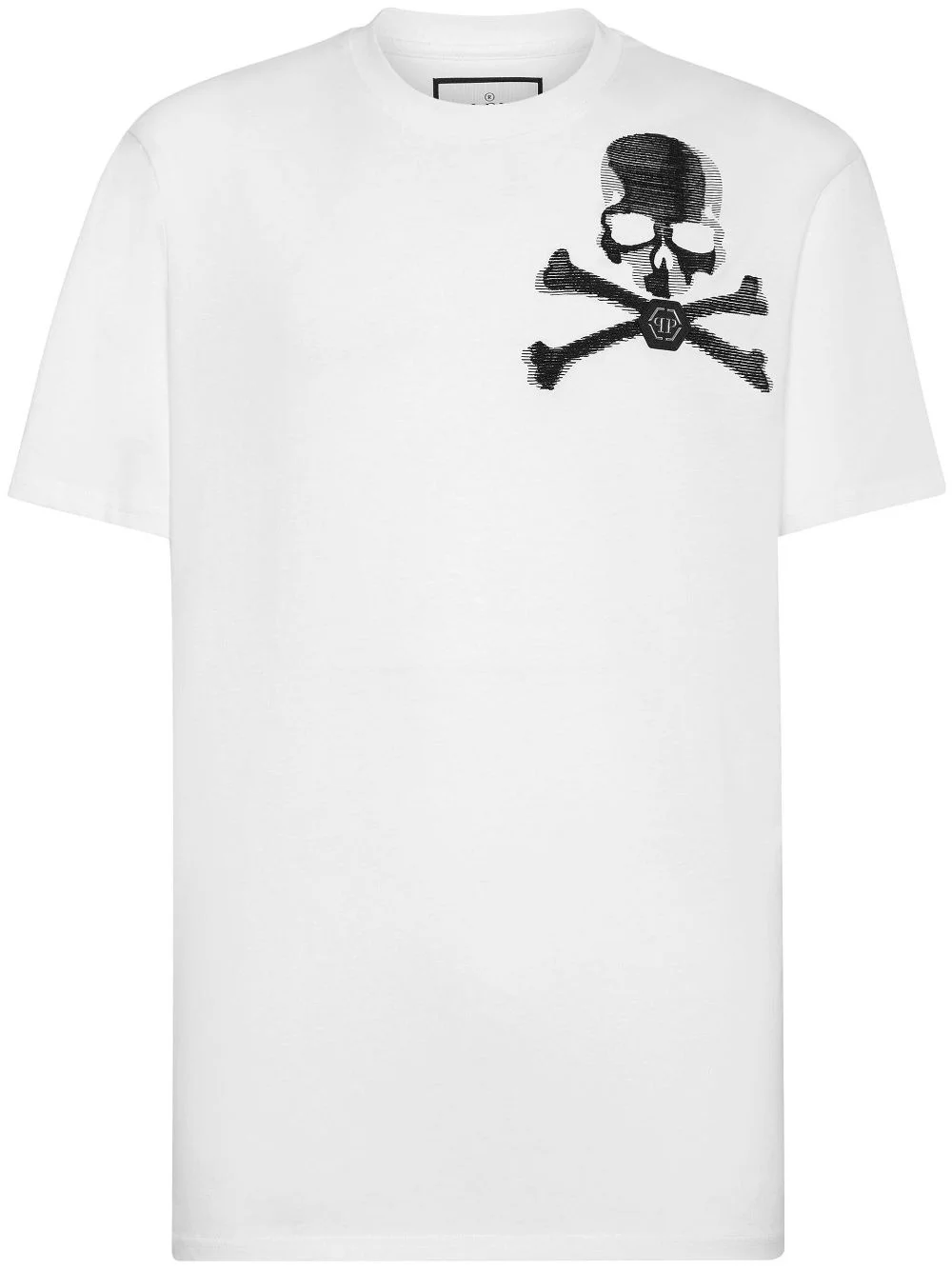 skull-print cotton T-shirt - 1