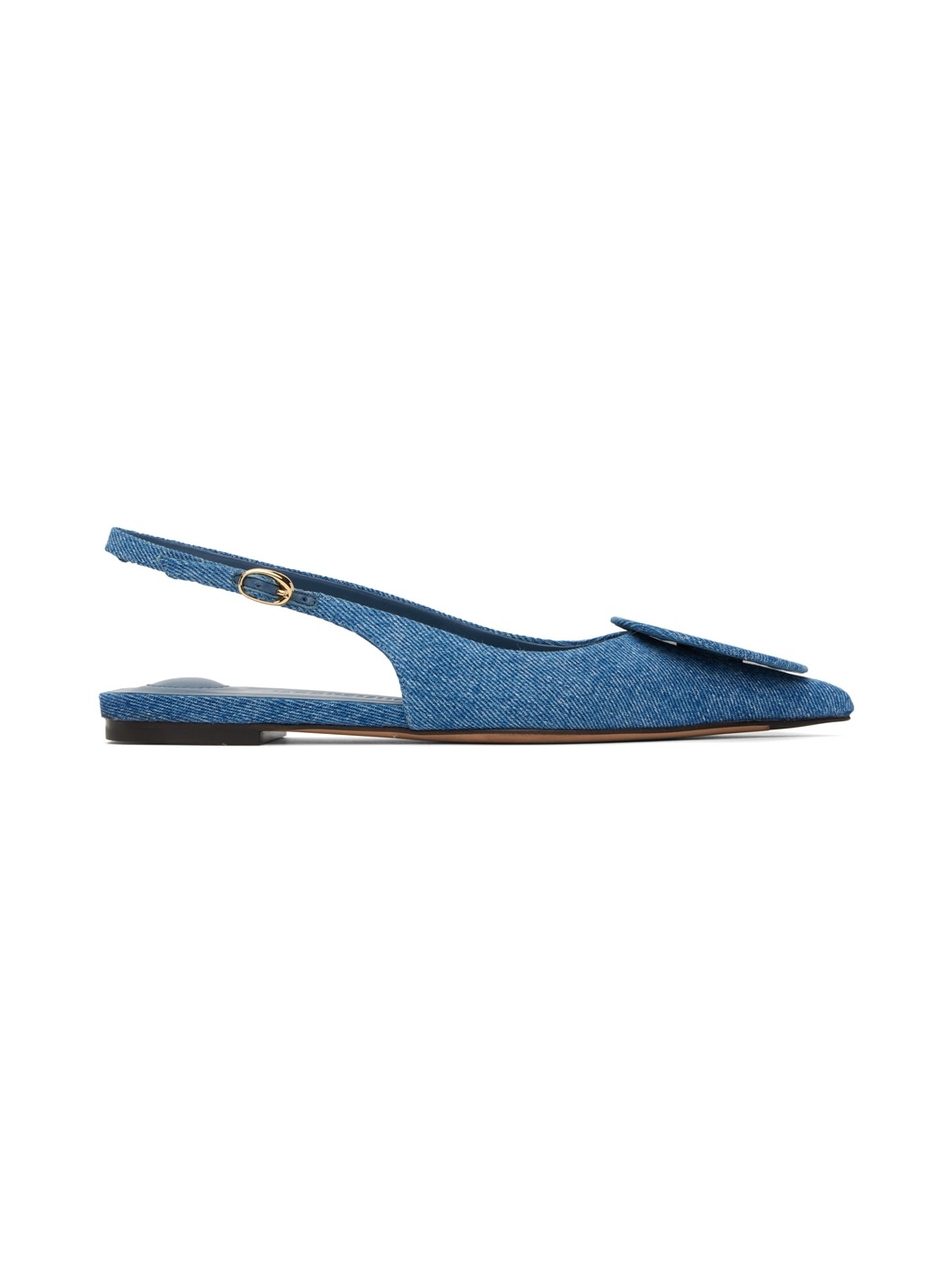 Blue 'Les slingbacks Duelo plates' Ballerina Flats - 1