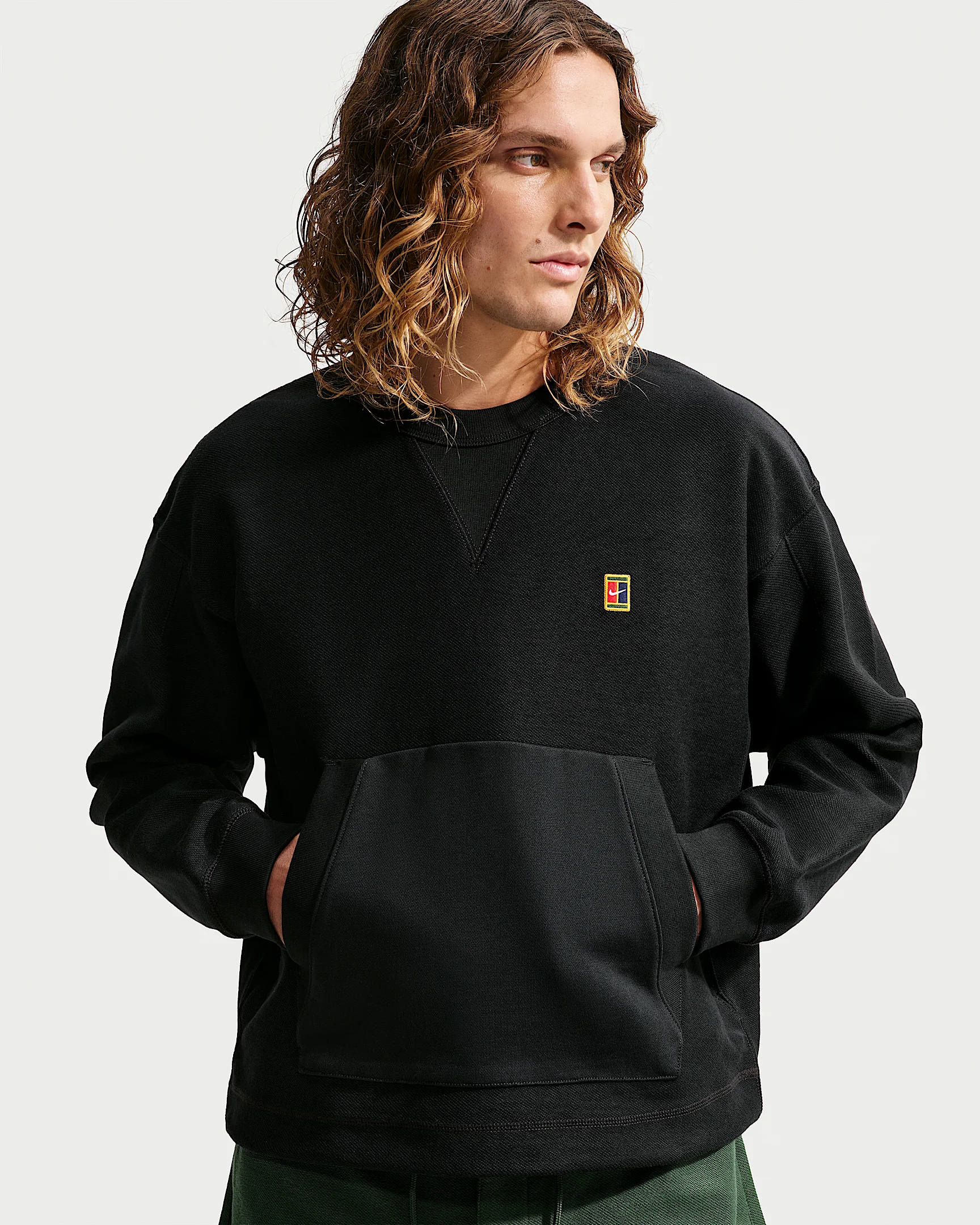 Nike Club Rules Men's French Terry Crew-Neck Sweatshirt - 1