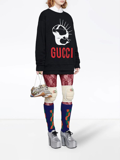 GUCCI Manifesto oversized sweatshirt outlook