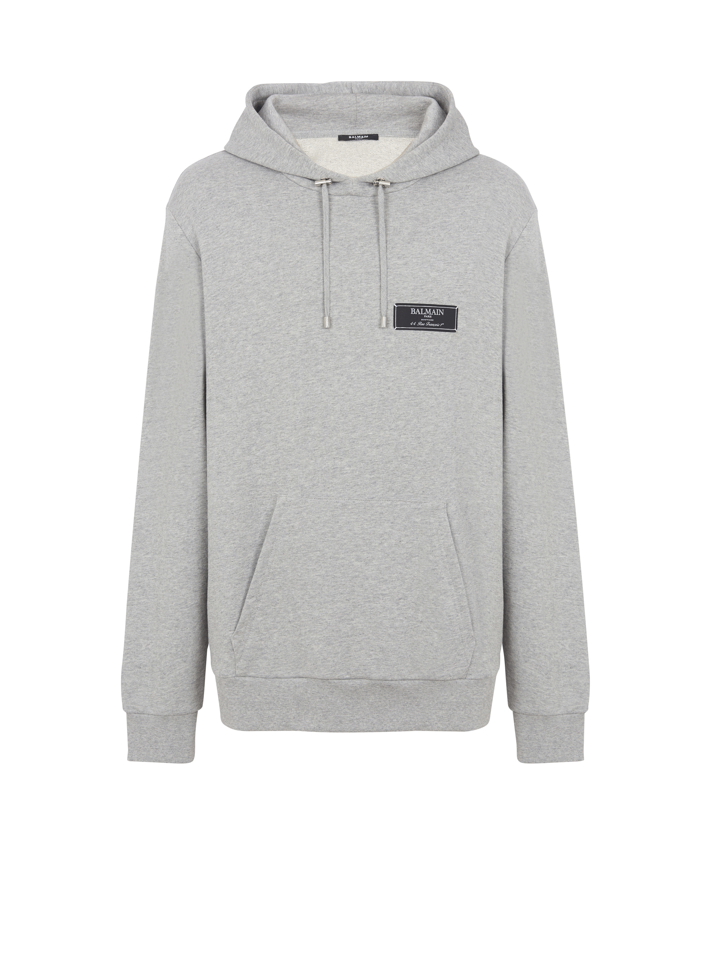 Balmain label hoodie - 1