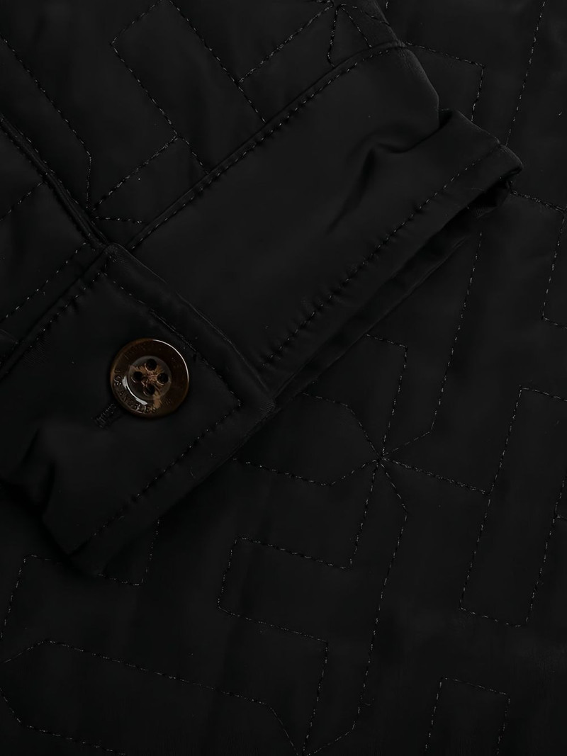 quilted H logo jacket 4