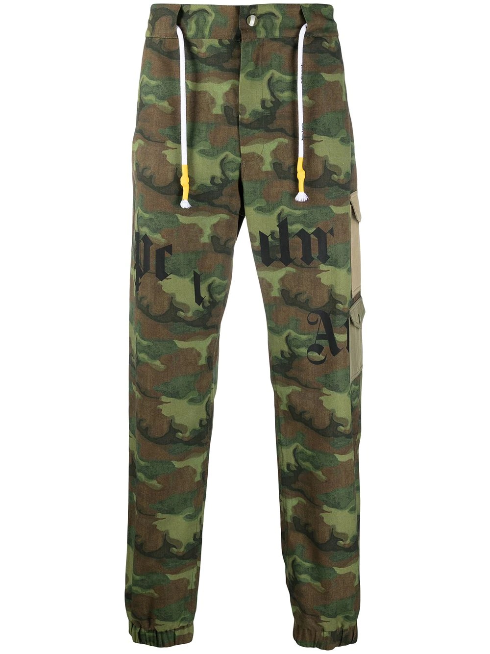 camouflage-print cargo trousers - 1