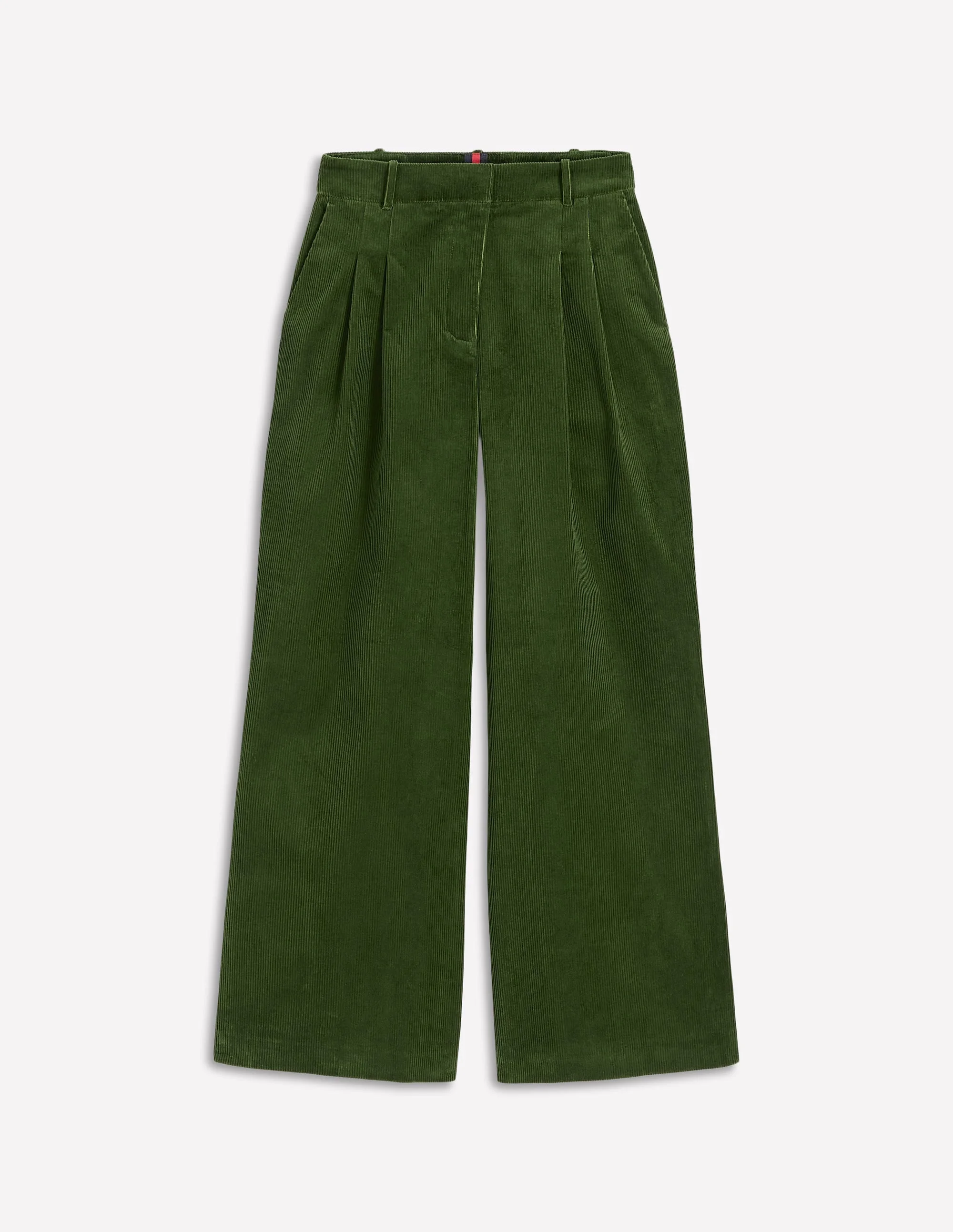 Kensington Cord Pants-Green Fir - 1