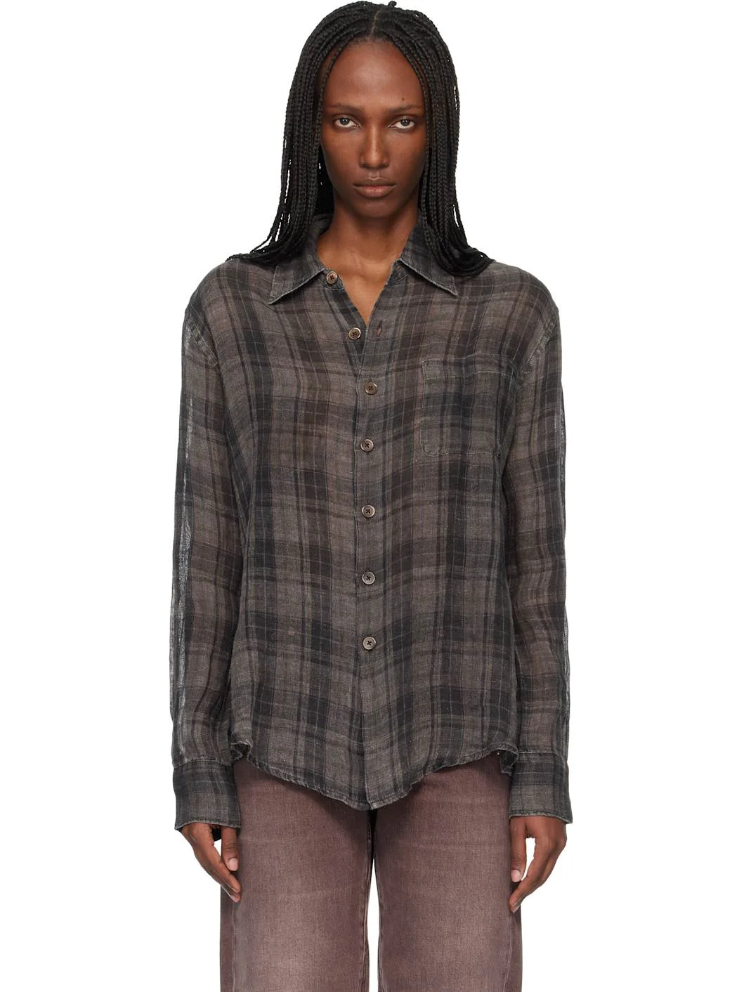 Brown Above Shirt - 1