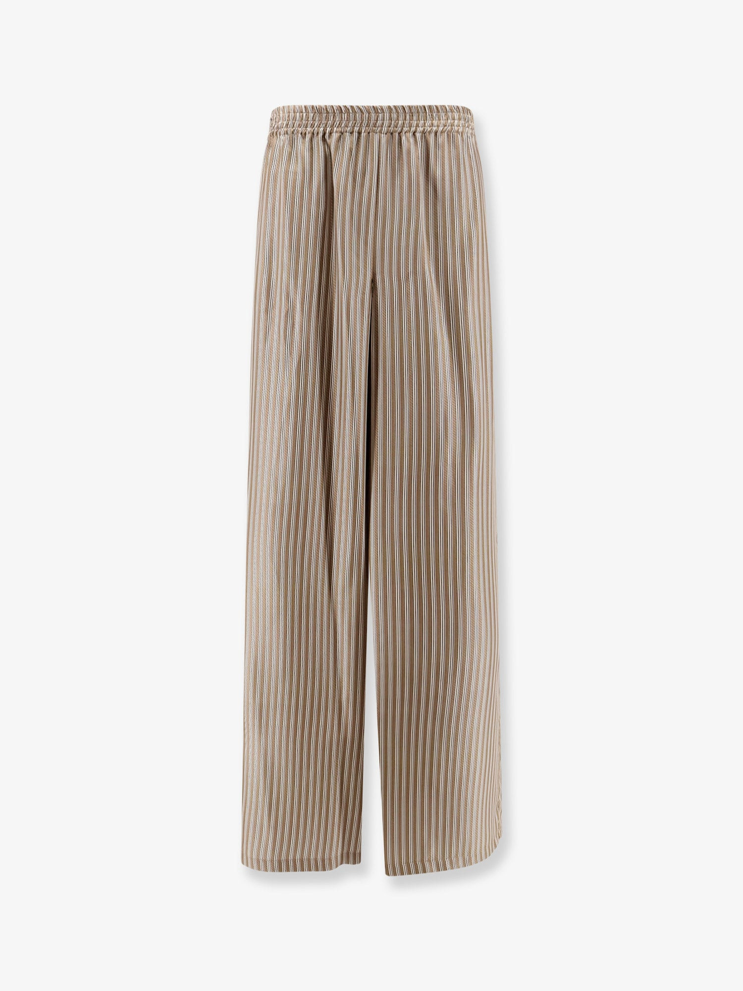 Ladino Striped Silk Trousers - 1