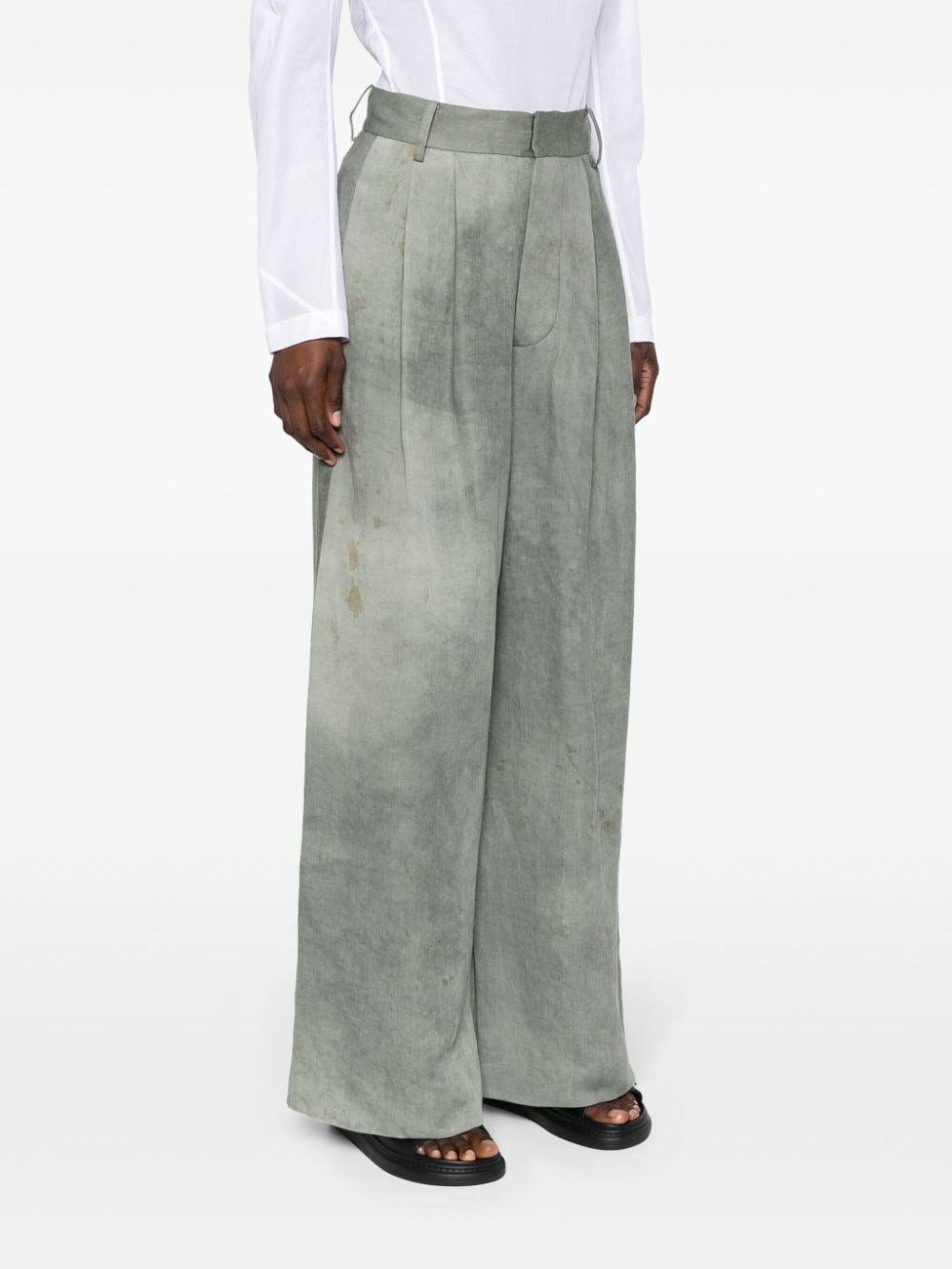 Paella high-waist palazzo trousers - 3