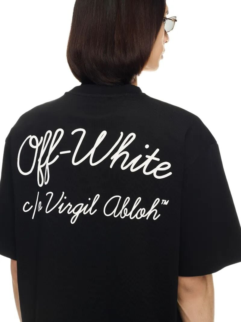 Black Script T-shirt 7