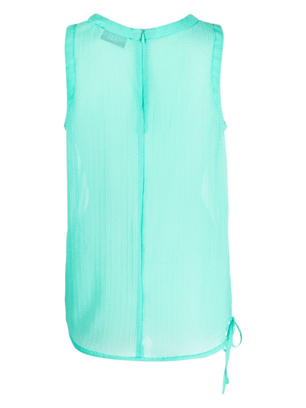 drawstring-detail tank top - 2