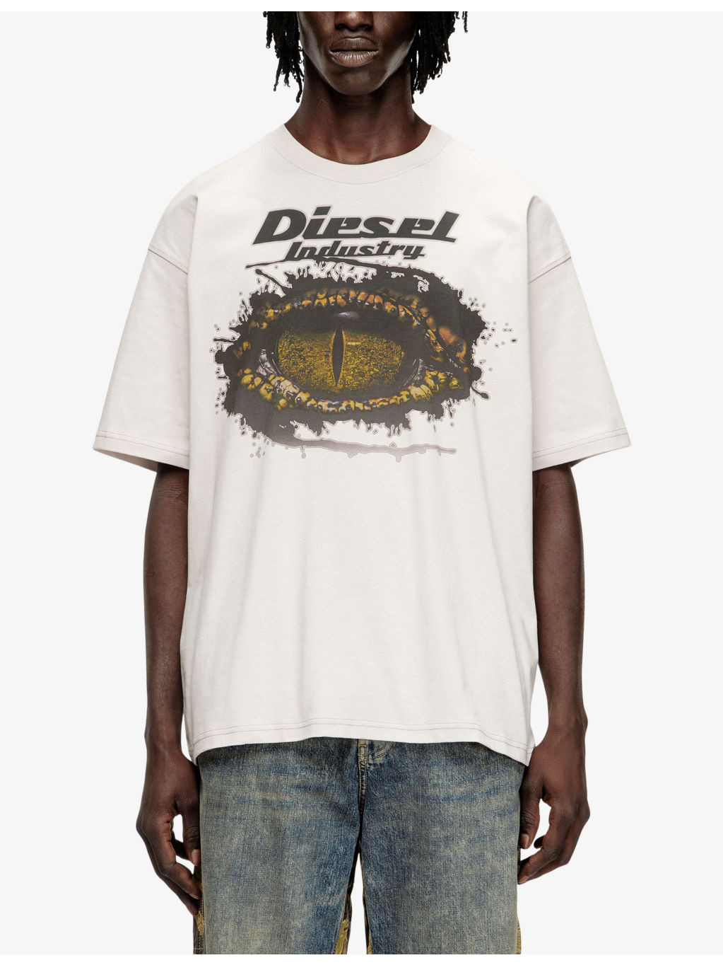 T-Boxt-T25 Graphic-Print Cotton-Jersey T-Shirt - 3