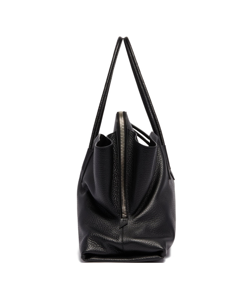 THE ATTICO Black Large La Passeggiata Bag outlook