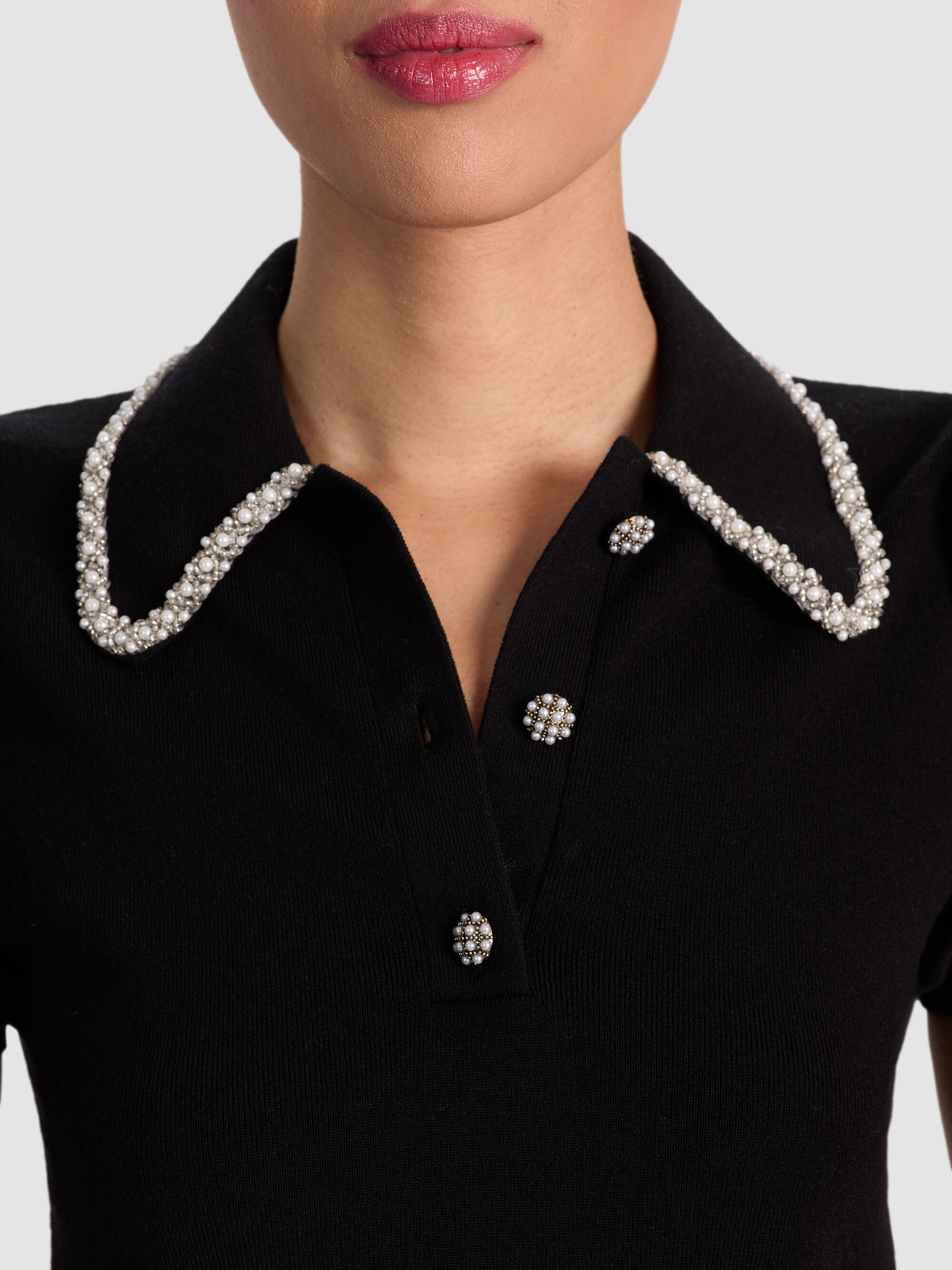 RAMONA EMBELLISHED POLO - 5