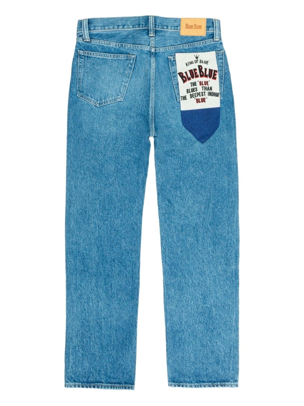 woven selvedge jeans - 2