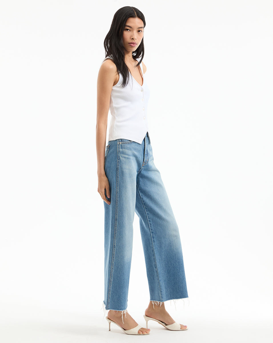 TAYLOR CROPPED WIDE-LEG JEAN - 4