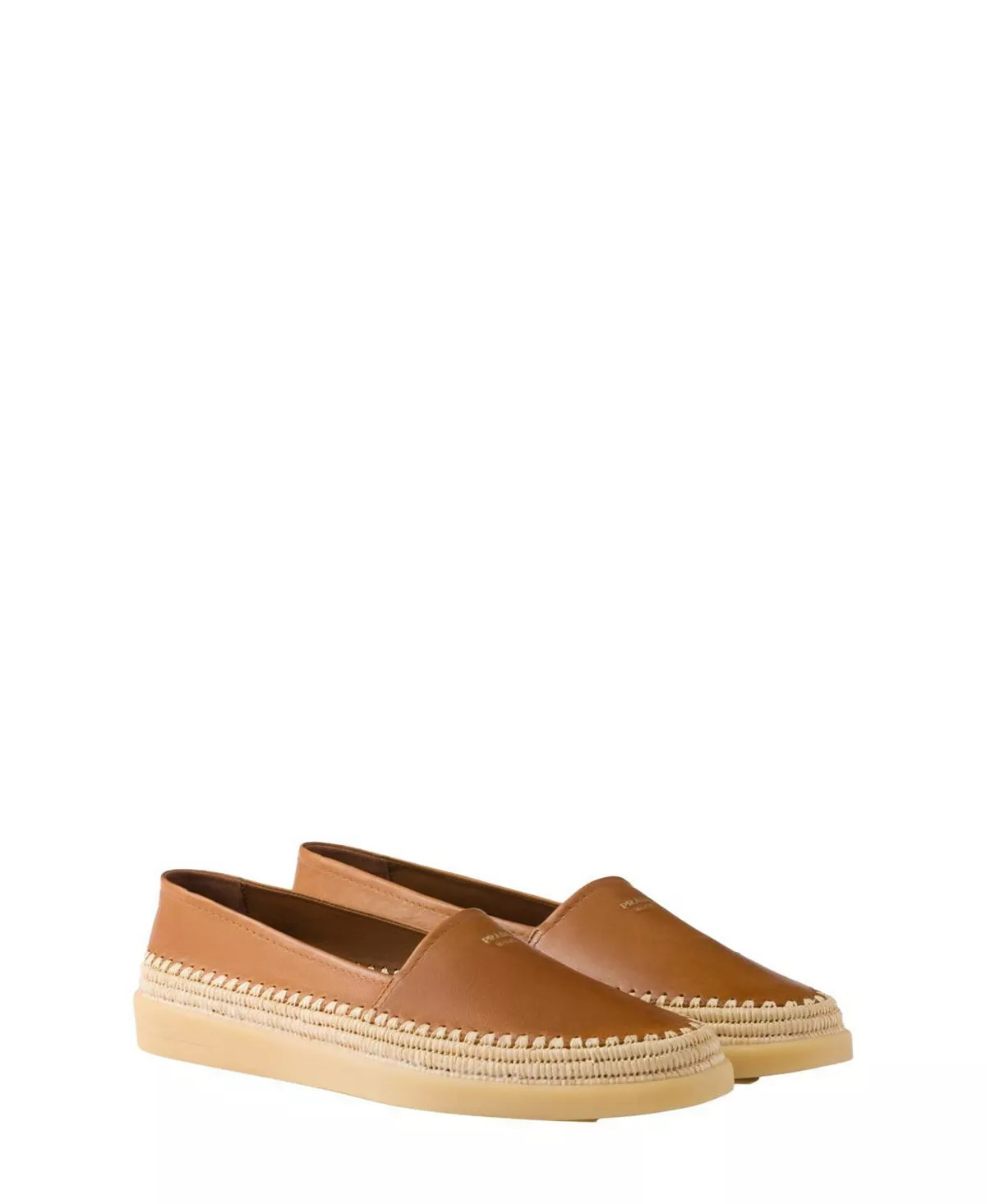 Men's Nappa Leather Espadrilles Loafers - 1