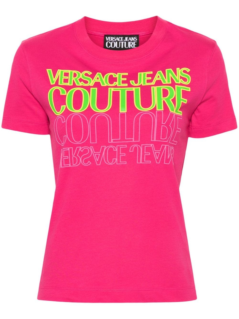logo-print cotton T-shirt 1
