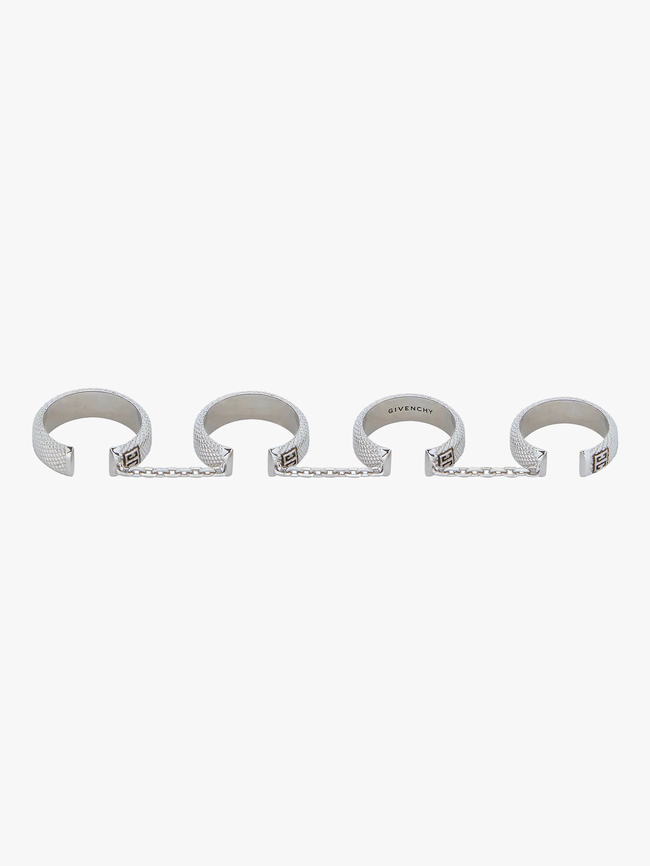LOCK FOUR FINGERS RING - 2