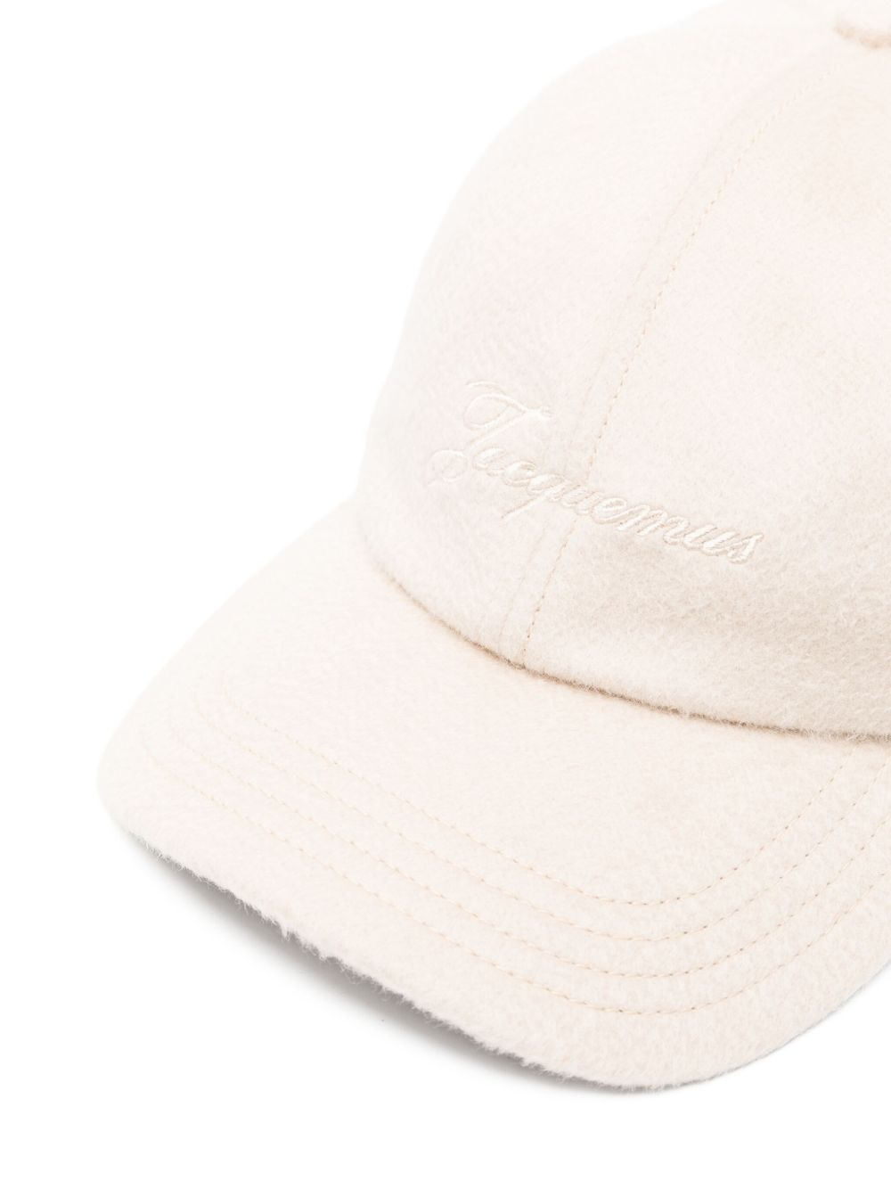 embroidered-logo baseball cap - 3