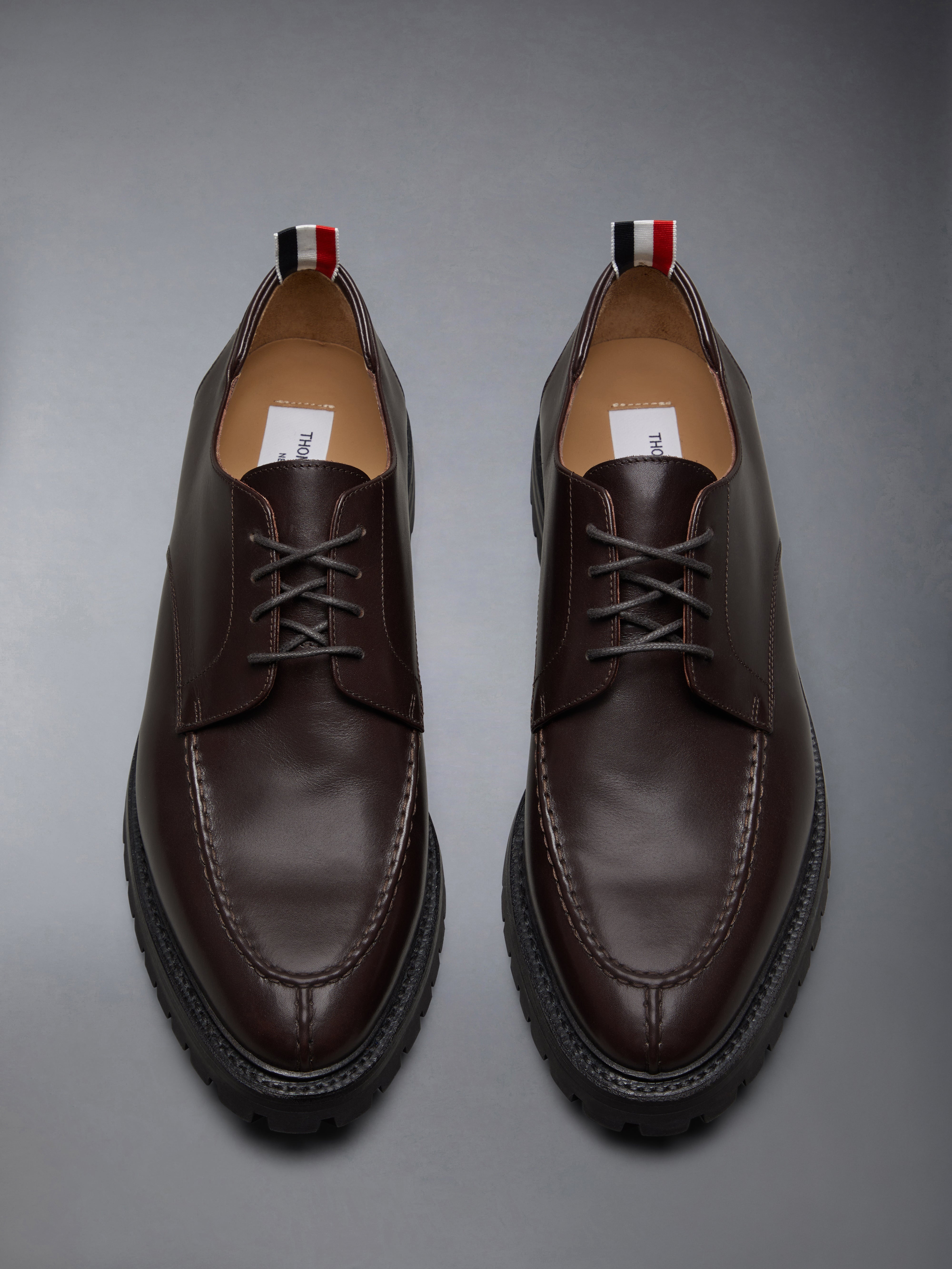 Classic Calf Commando Sole Apron Stitch Derby - 5