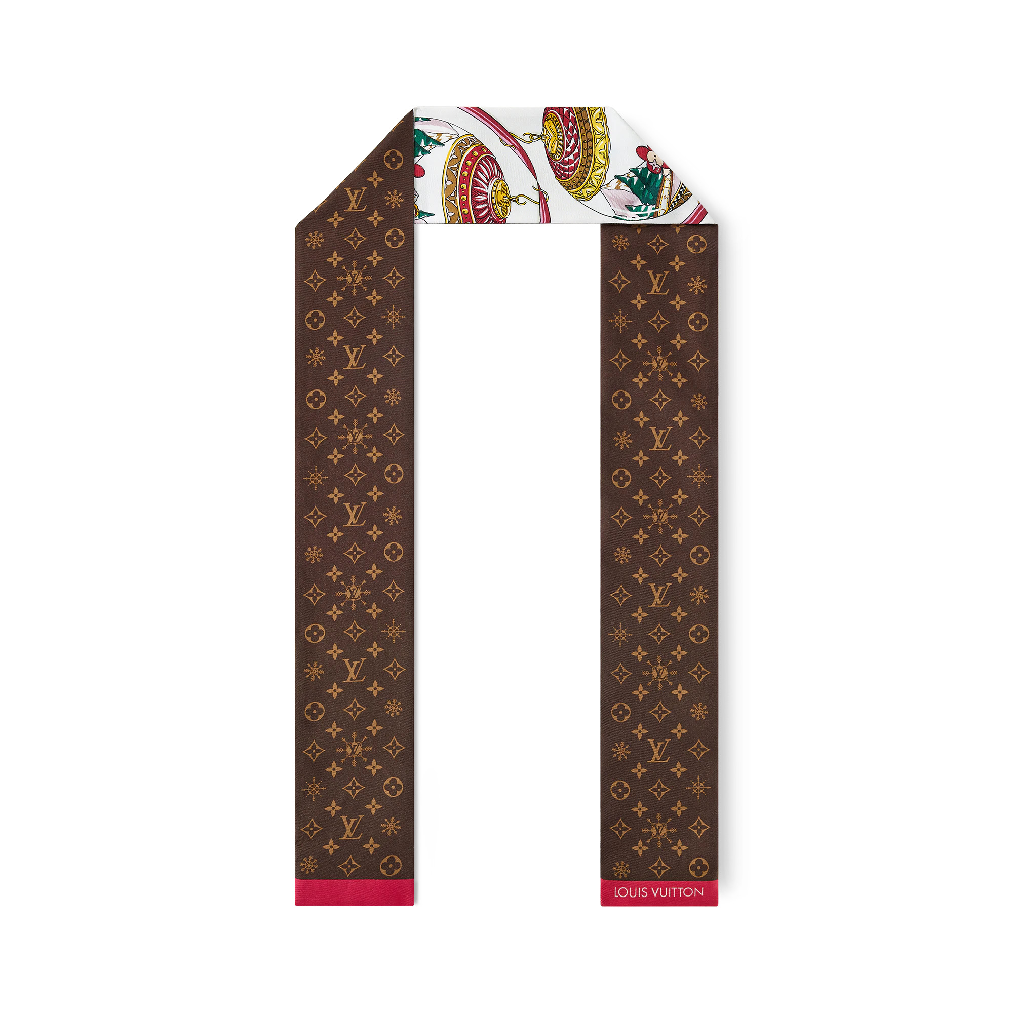 Louis Vuitton Xmas Vivienne Bandeau | louisvuitton | REVERSIBLE