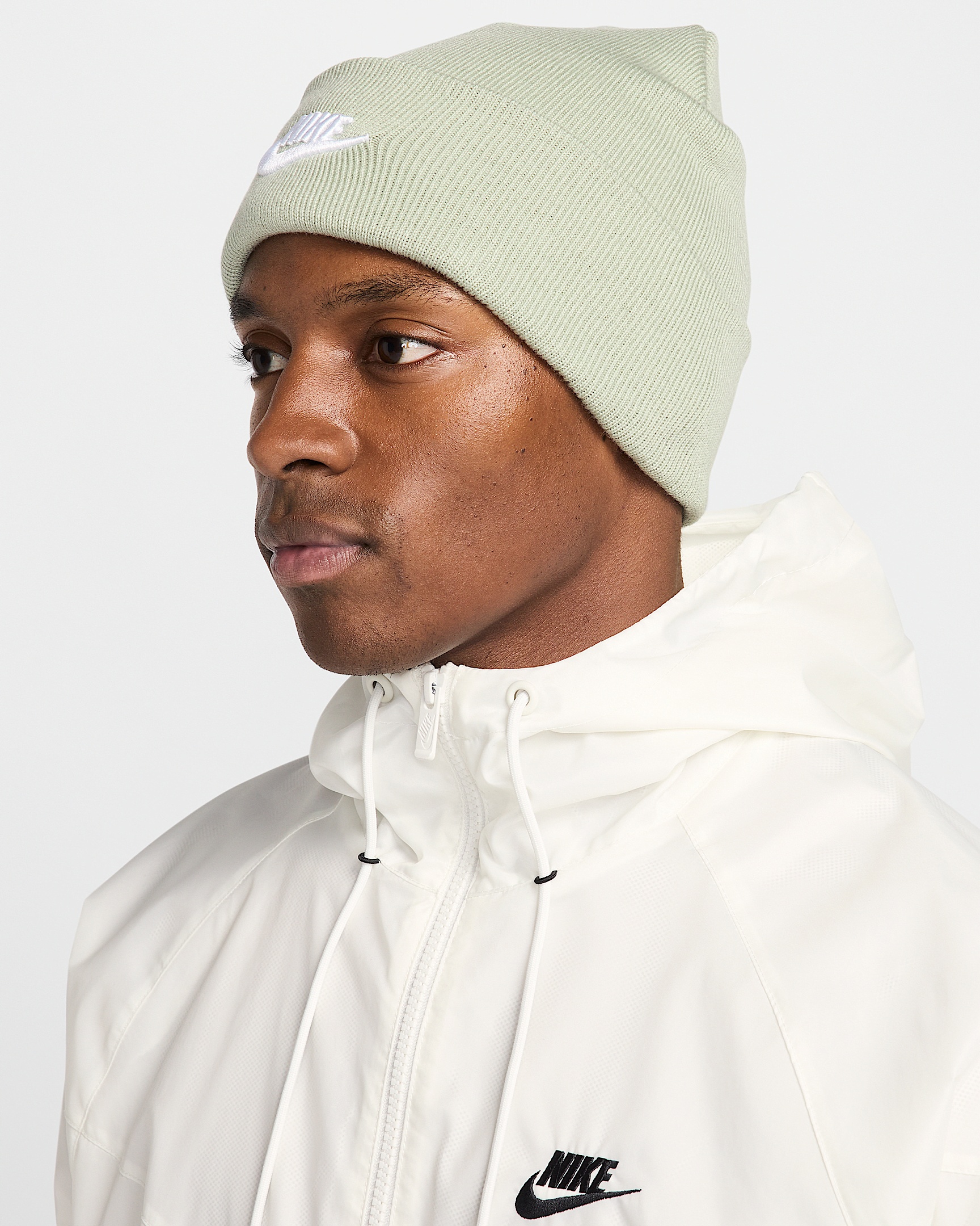 Nike Sportswear Peak Futura Beanie Jade Horizon White One Size