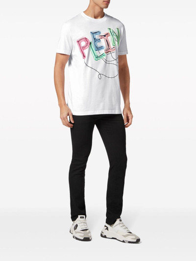 PHILIPP PLEIN logo-print cotton T-shirt outlook