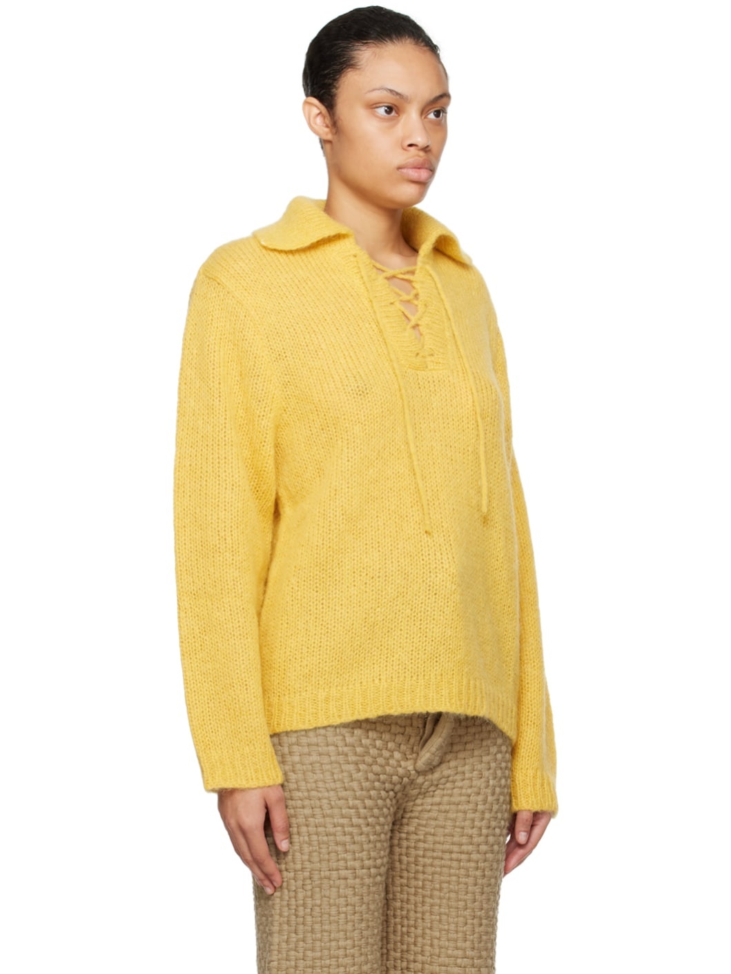 Yellow Alpine Sweater - 2