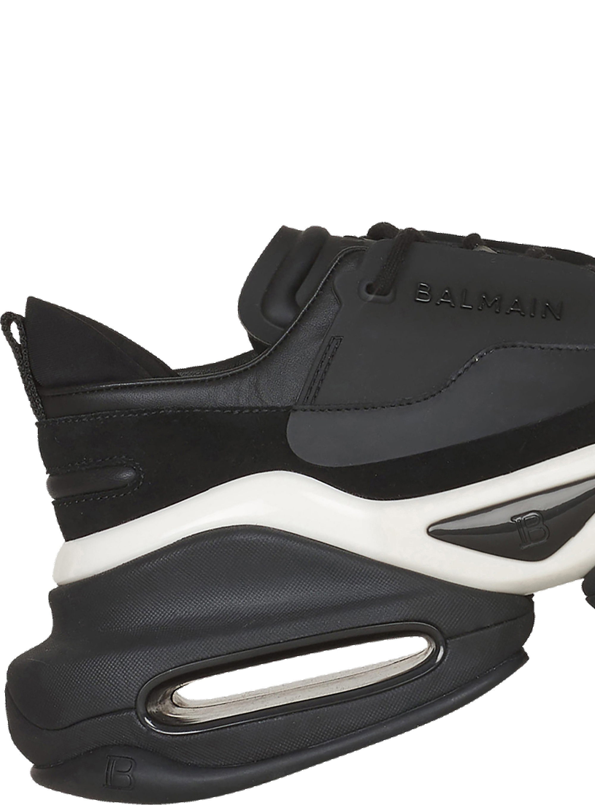 EXCLUSIVE - leather B-Bold low-top sneakers - 7