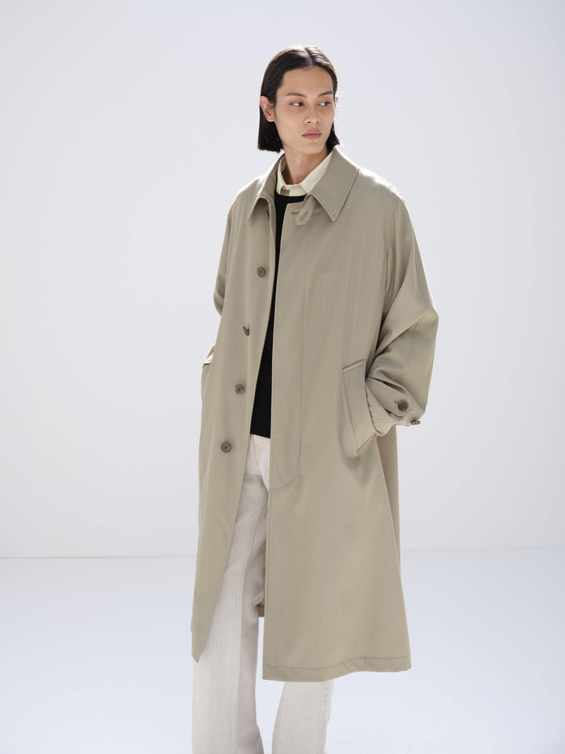 LIGHT WOOL MAX GABARDINE COAT 3
