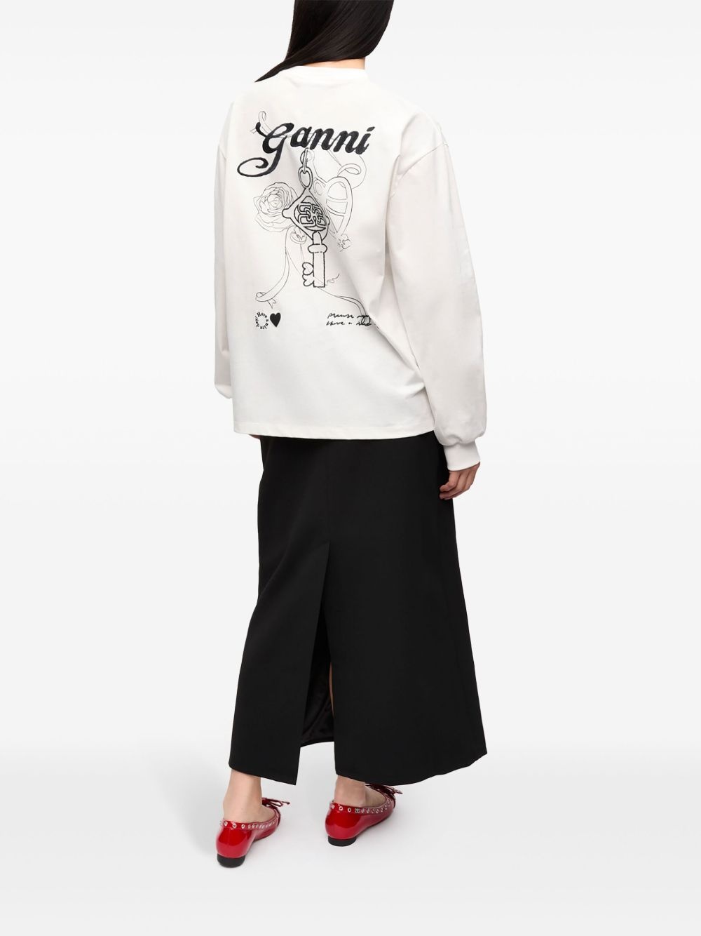 graphic-print sweatshirt - 3
