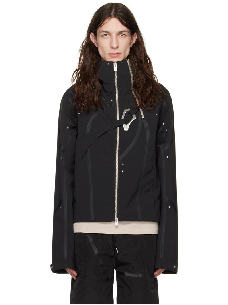 zip-up hooded jacket - 1