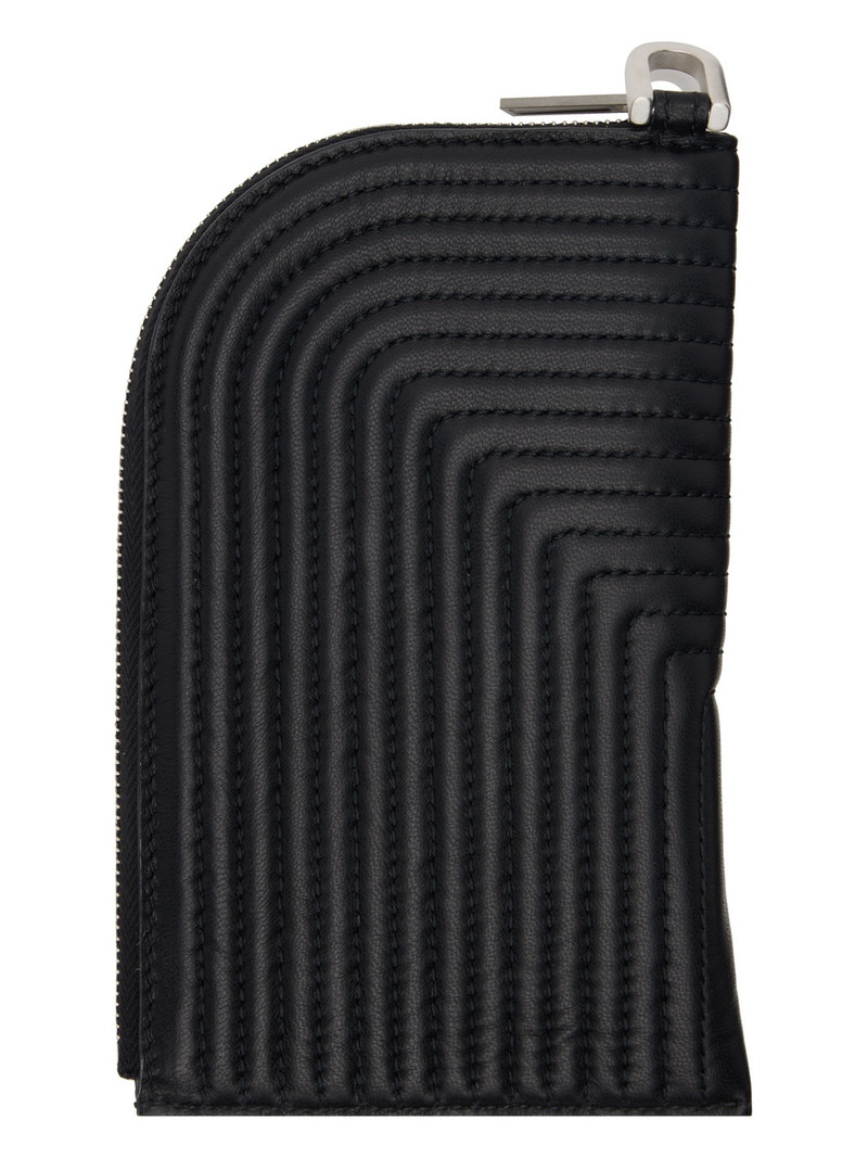 Rick Owens Black Porterville Neck Card Holder outlook
