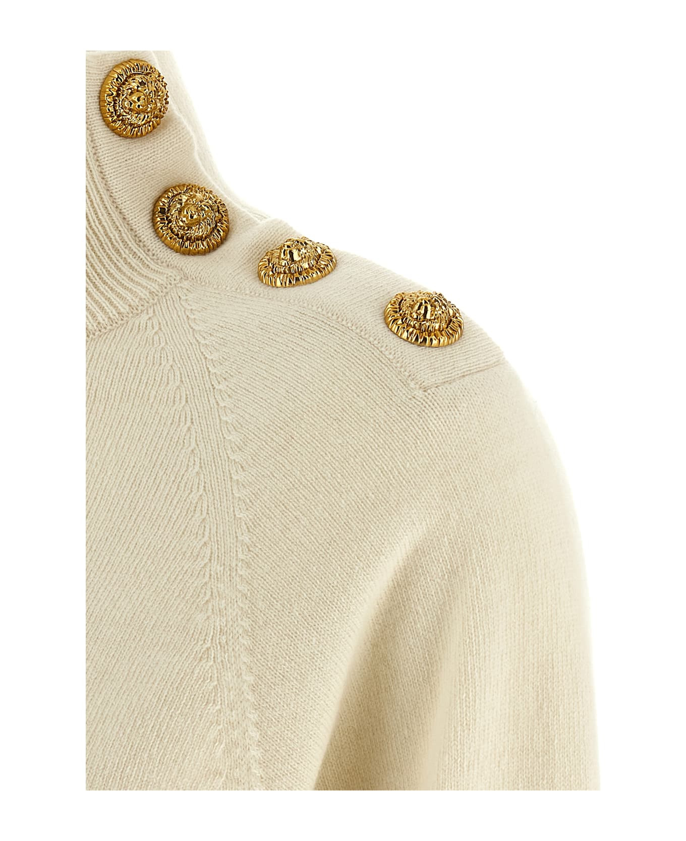 Cashmere Wool Sweater - 4