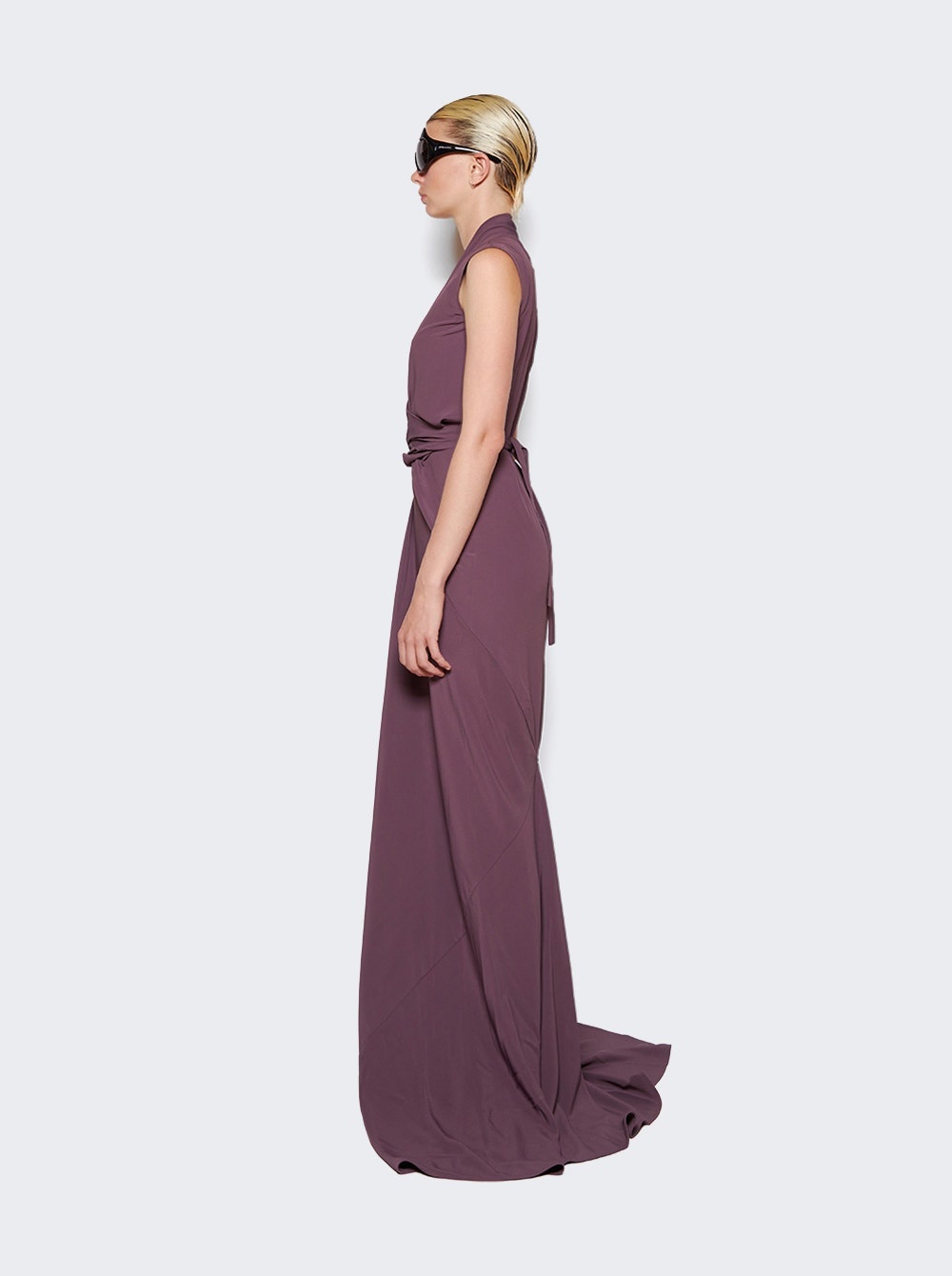 Long Wrap Gown Amethyst - 4