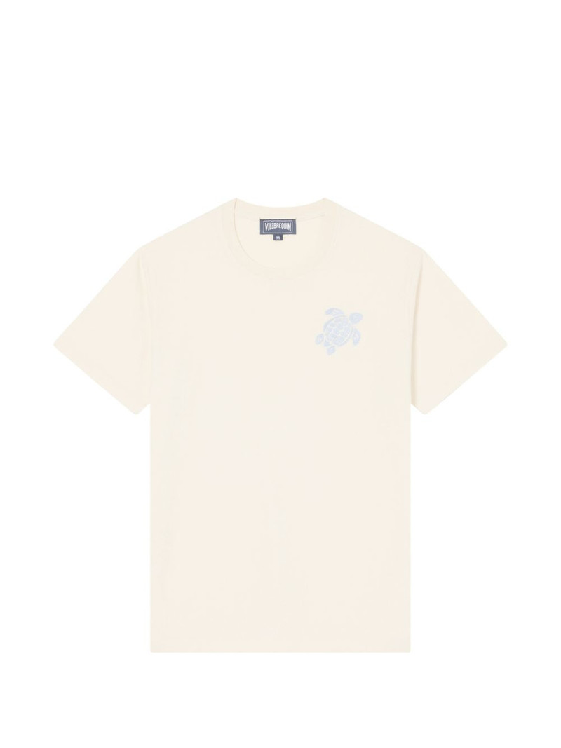 turtle embroidery T-shirt 1