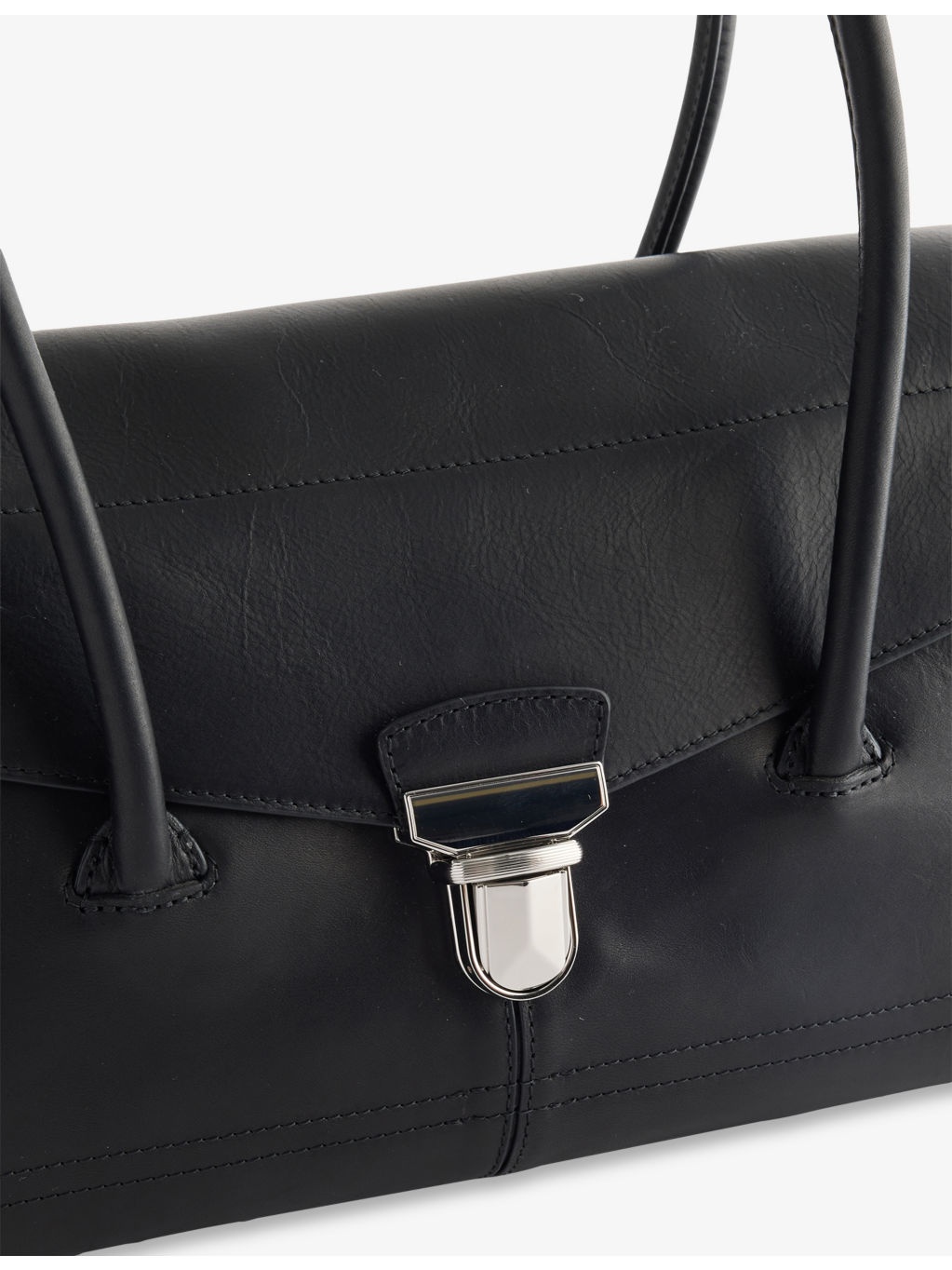 Shoulder Gear Leather Bag - 3