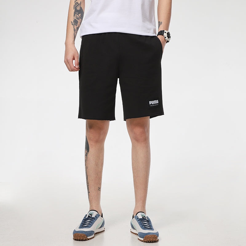 PUMA Essentials Jersey Shorts 'Black' 845866-01 - 3