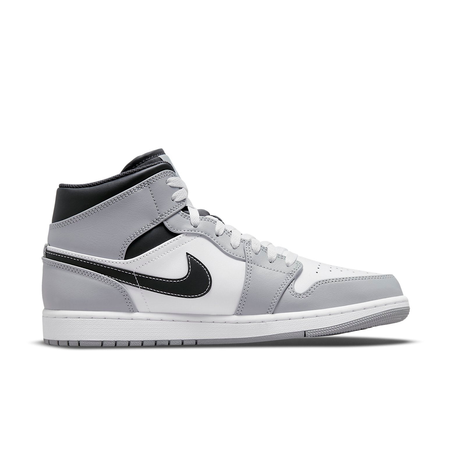 Air Jordan 1 Mid 'Light Smoke Grey' 554724-078 - 2