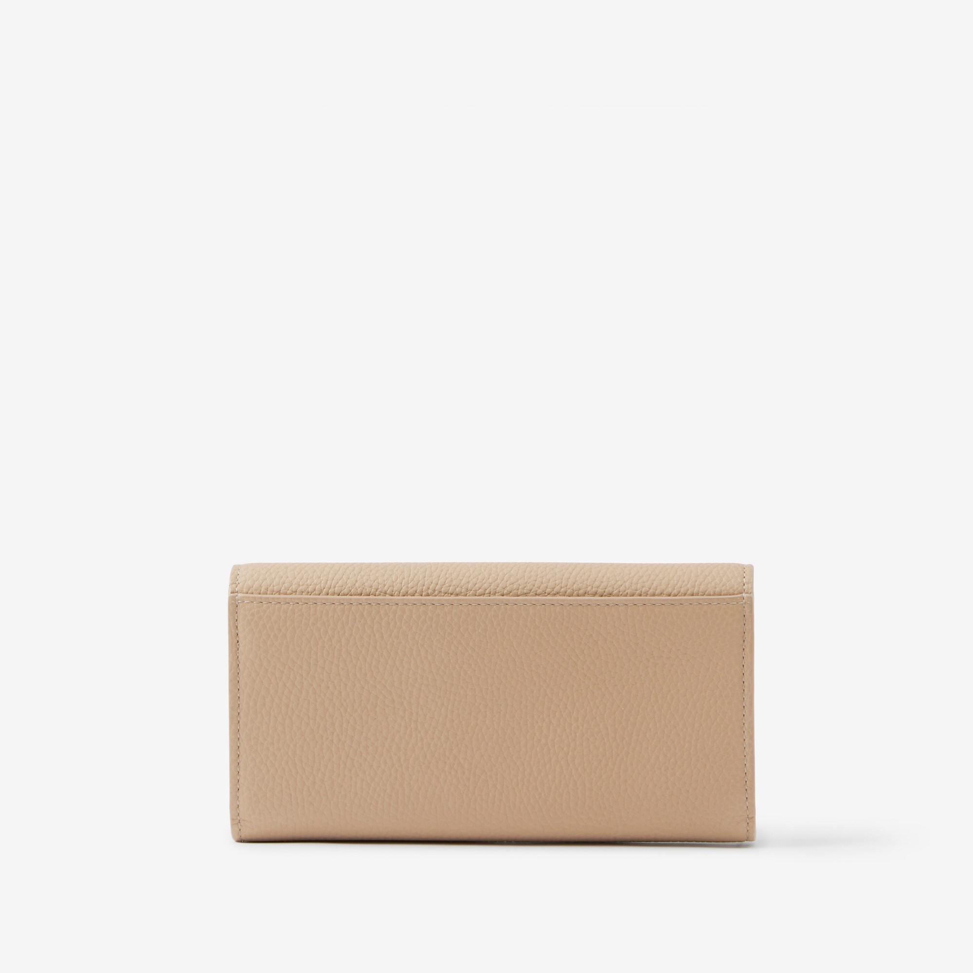 Grainy Leather TB Continental Wallet - 3