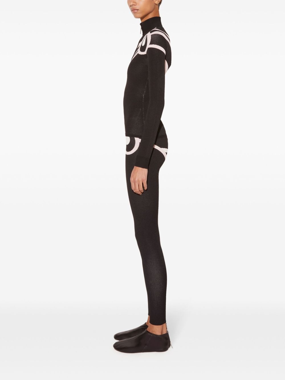 Marmo-jacquard top - 3
