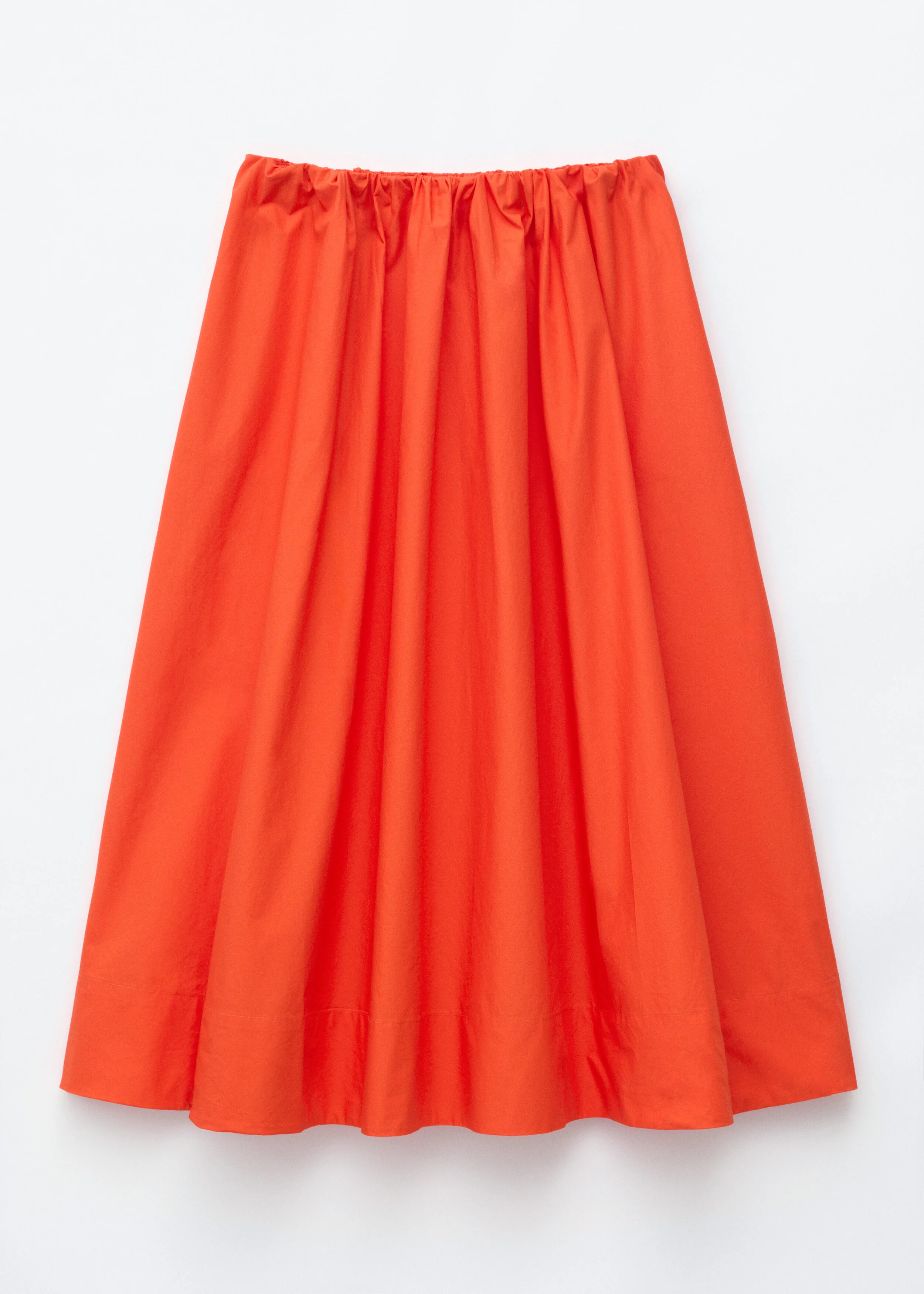 Cotton Midi Skirt - 1