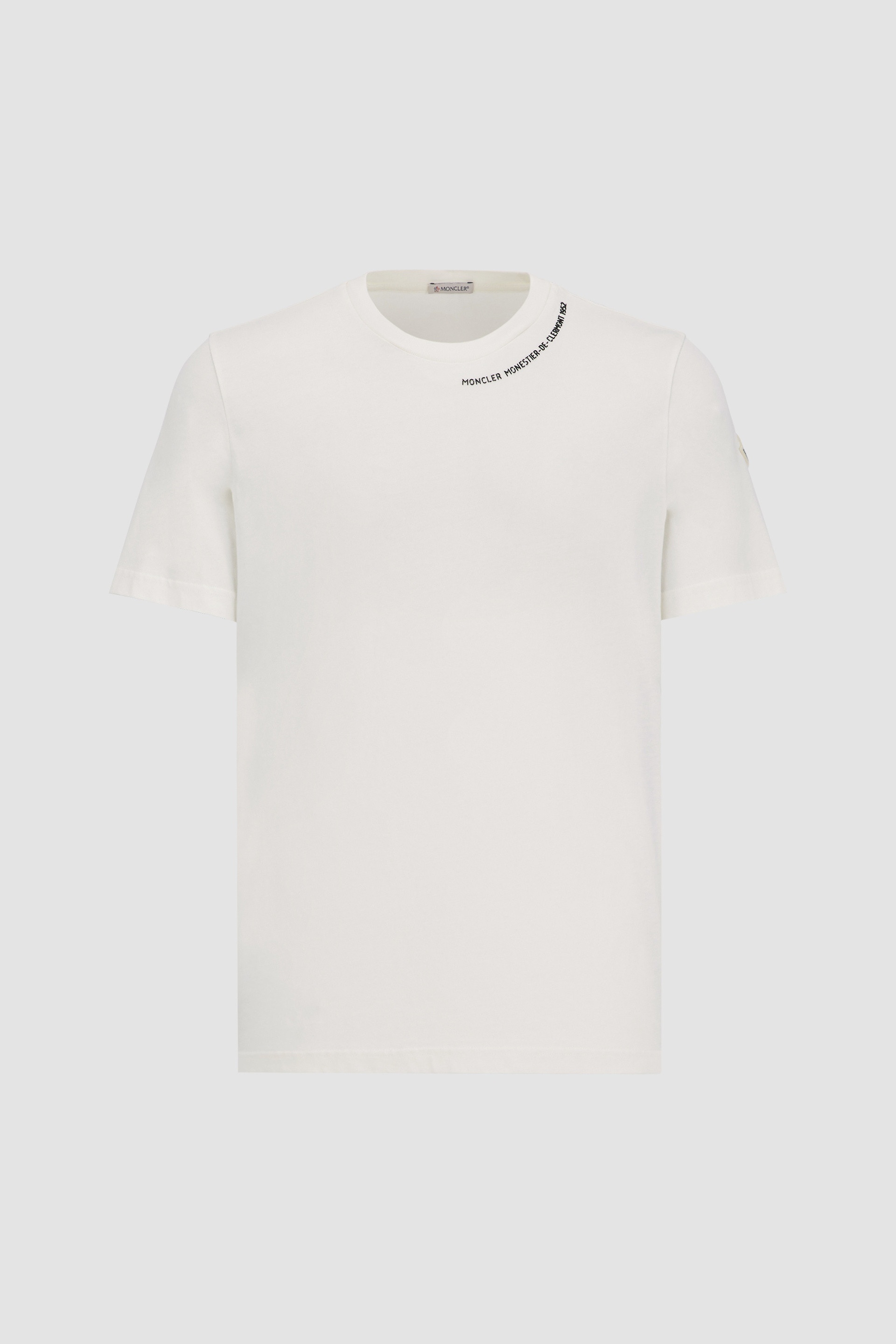 Moncler Embossed Logo Cotton T-Shirt | REVERSIBLE