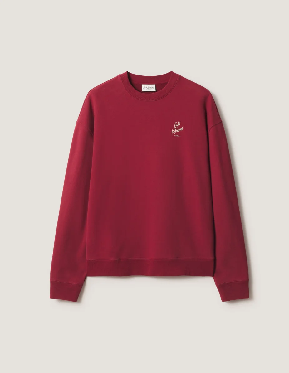 CAFE KITSUNE RELAX SWEATSHIRT - 1