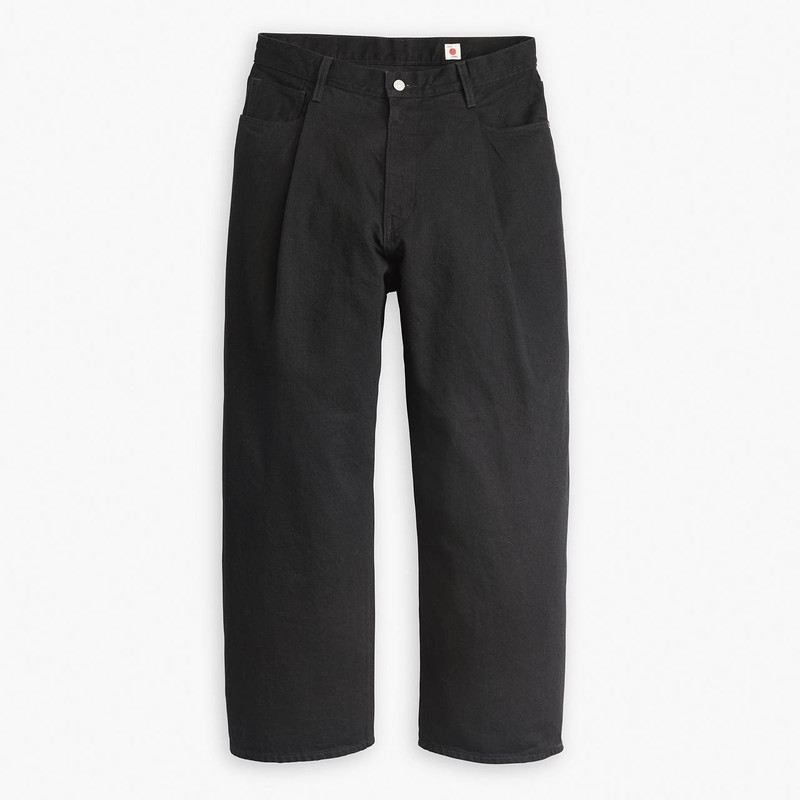 LEVI'S® MEN'S JAPANESE DENIM WIDE-LEG PLEAT JEANS 1