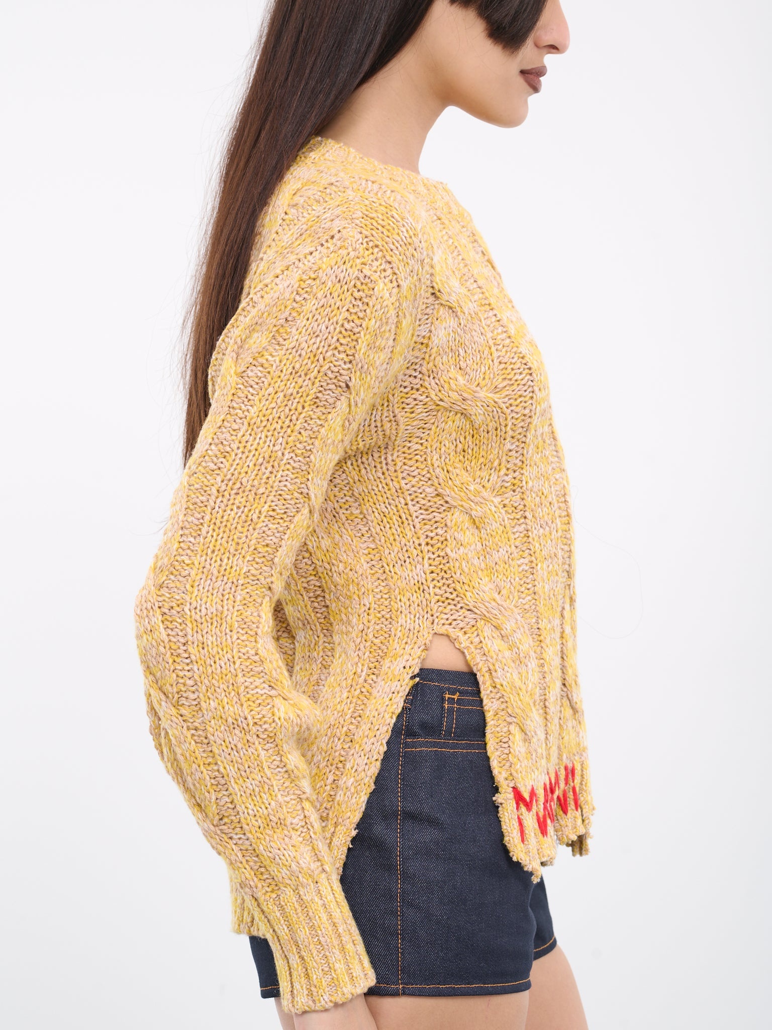 Nibbled Edges Mouliné Jumper - 5