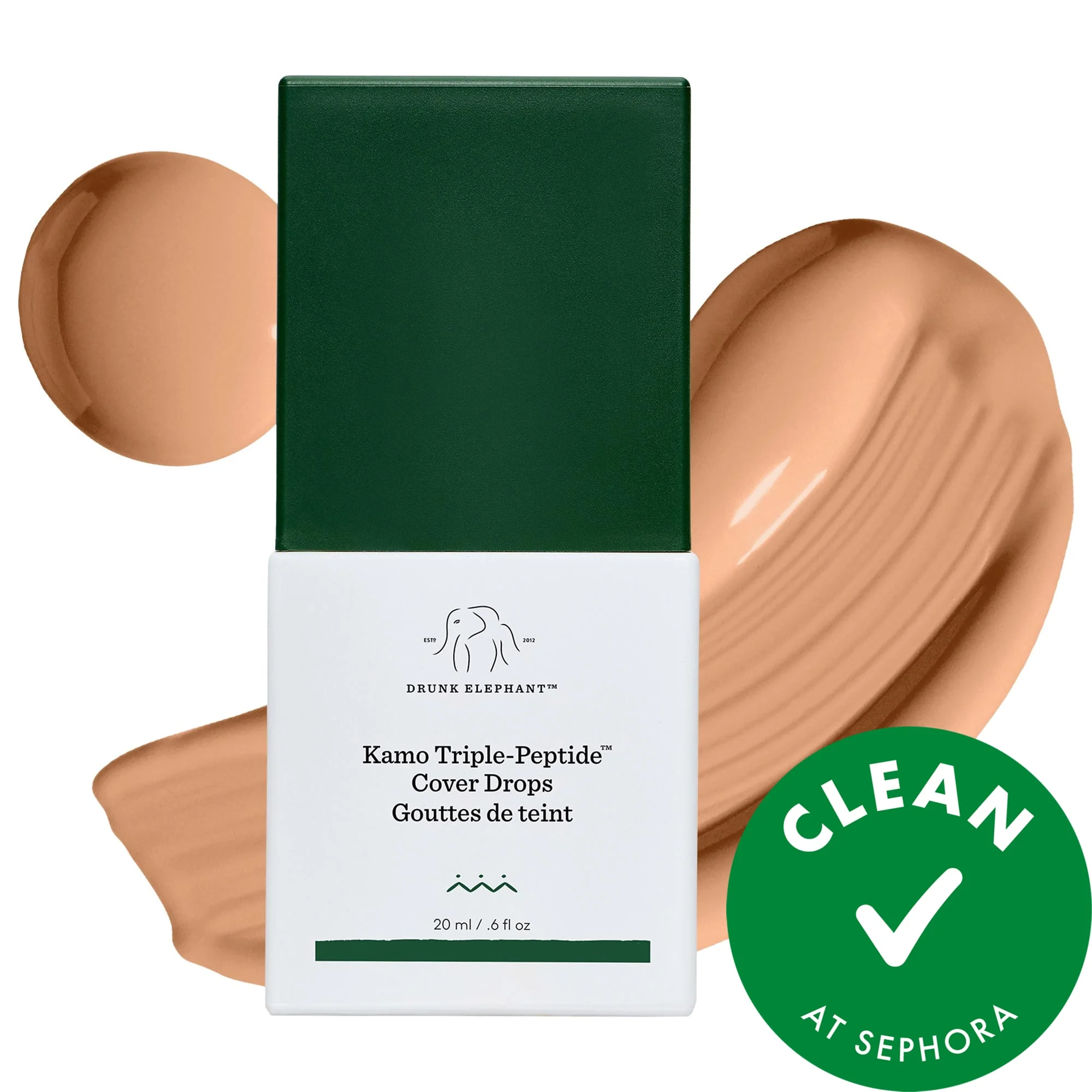 Kamo Triple-Peptide Multi-Use Serum Foundation - 1